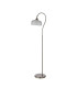 DeRuyter Floor Lamp 1 Light E27 Satin Nickel/Clear Glass-4