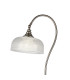 DeRuyter Floor Lamp 1 Light E27 Satin Nickel/Clear Glass-5