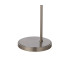 DeRuyter Floor Lamp 1 Light E27 Satin Nickel/Clear Glass-7
