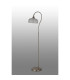 DeRuyter Floor Lamp 1 Light E27 Satin Nickel/Clear Glass-8
