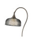DeRuyter Floor Lamp 1 Light E27 Satin Nickel/Smoke Glass-5