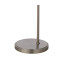 DeRuyter Floor Lamp 1 Light E27 Satin Nickel/Smoke Glass-7