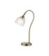 DeRuyter Table Lamp 1 Light E27 Antique Brass/Frosted Glass-1