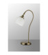 DeRuyter Table Lamp 1 Light E27 Antique Brass/Frosted Glass-7