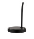 DeRuyter Table Lamp 1 Light E27 Satin Black/Clear Glass-5