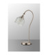DeRuyter Table Lamp 1 Light E27 Satin Nickel/Clear Glass-7