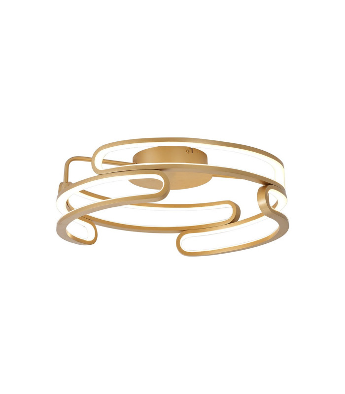 Bath 47cm Ceiling 3 Step Dimming 46W LED 3000K 3700lm Brushed Gold -1