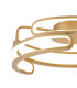 Bath 47cm Ceiling 3 Step Dimming 46W LED 3000K 3700lm Brushed Gold -5
