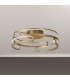 Bath 47cm Ceiling 3 Step Dimming 46W LED 3000K 3700lm Brushed Gold -7
