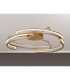 Bath 80cm Ceiling 3 Step Dimming 70W LED 3000K 5500lm Brushed Gold -3