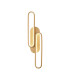 Bath Wall Lamp 3 Step Dimming 18W LED 3000K 1100lm Brushed Gold -1