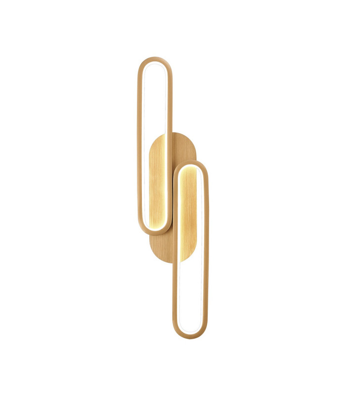 Bath Wall Lamp 3 Step Dimming 18W LED 3000K 1100lm Brushed Gold -1