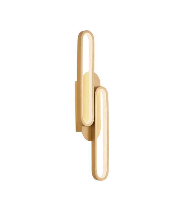 Bath Wall Lamp 3 Step Dimming 18W LED 3000K 1100lm Brushed Gold -5