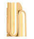 Bath Wall Lamp 3 Step Dimming 18W LED 3000K 1100lm Brushed Gold -6