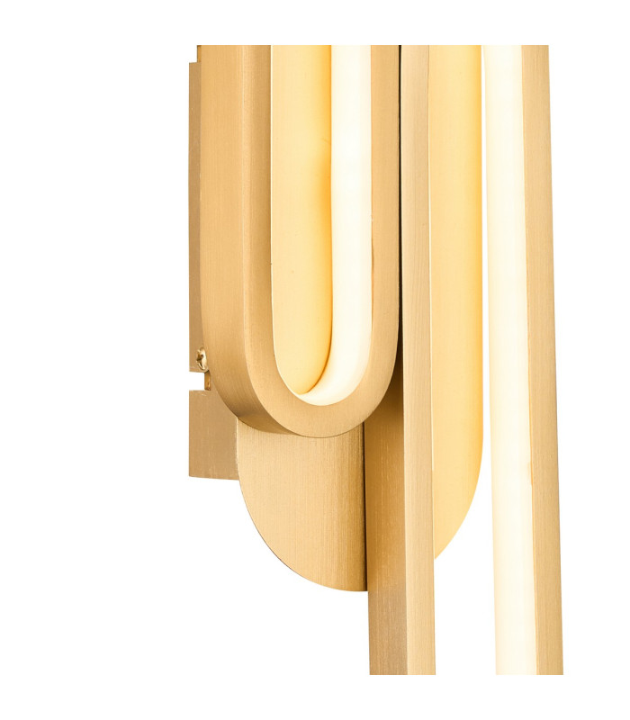 Bath Wall Lamp 3 Step Dimming 18W LED 3000K 1100lm Brushed Gold -7