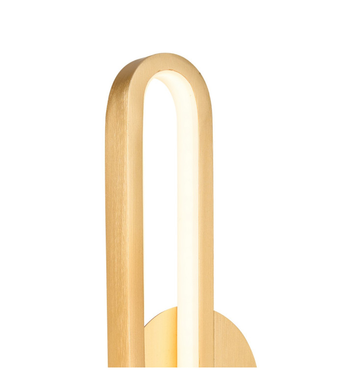 Bath Wall Lamp 3 Step Dimming 18W LED 3000K 1100lm Brushed Gold -8