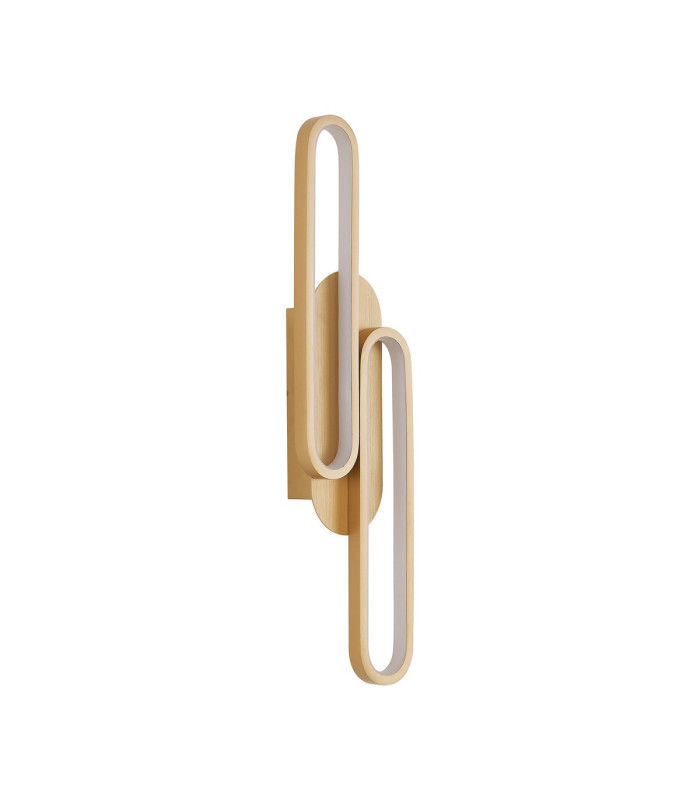 Bath Wall Lamp 3 Step Dimming 18W LED 3000K 1100lm Brushed Gold -9