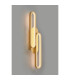 Bath Wall Lamp 3 Step Dimming 18W LED 3000K 1100lm Brushed Gold -11