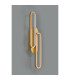 Bath Wall Lamp 3 Step Dimming 18W LED 3000K 1100lm Brushed Gold -12