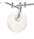 Tivoli 44.5cm Semi Flush Ceiling Round 3 Light G9 IP44 Polished Chrome/Clear Ribbed Round Glass-7