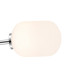 Tivoli 46cm Semi Flush Ceiling Round 3 Light G9 IP44 Polished Chrome/Opal Smooth Tubular Glass-7