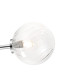 Tivoli 44.5cm Semi Flush Ceiling Round 3 Light G9 IP44 Polished Chrome/Clear Swirl Round Glass-6