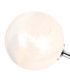 Tivoli 44.5cm Semi Flush Ceiling Round 3 Light G9 IP44 Polished Chrome/White Two-Tone Snow Specks Round Glass-7