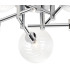 Tivoli 50cm Semi Flush Ceiling Round 5 Light G9 IP44 Polished Chrome/Clear Ribbed Round Glass-5