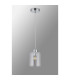 Hanover 12cm Pendant 1 x E14 IP44 Polished Chrome/Clear Glass-8