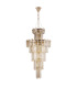 Delmar 61cm Tall Pendant 17 Light E14 French Gold/Champagne Glass Item Weight: 21.8kg-3
