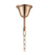 Delmar 61cm Tall Pendant 17 Light E14 French Gold/Champagne Glass Item Weight: 21.8kg-4