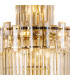 Delmar 61cm Tall Pendant 17 Light E14 French Gold/Champagne Glass Item Weight: 21.8kg-5