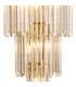 Delmar 61cm Tall Pendant 17 Light E14 French Gold/Champagne Glass Item Weight: 21.8kg-6