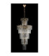 Delmar 61cm Tall Pendant 17 Light E14 French Gold/Clear Glass Item Weight: 21.8kg-8