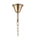 Delmar 61cm Tall Pendant 17 Light E14 French Gold/Smoke Glass Item Weight: 21.8kg-4