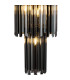 Delmar 61cm Tall Pendant 17 Light E14 French Gold/Smoke Glass Item Weight: 21.8kg-7