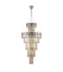 Delmar 61cm Tall Pendant 17 Light E14 Polished Nickel/Champagne Glass Item Weight: 21.8kg-4