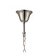 Delmar 61cm Tall Pendant 17 Light E14 Polished Nickel/Champagne Glass Item Weight: 21.8kg-5