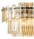 Delmar 61cm Tall Pendant 17 Light E14 Polished Nickel/Champagne Glass Item Weight: 21.8kg-7
