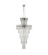 Delmar 61cm Tall Pendant 17 Light E14 Polished Nickel/Clear Glass Item Weight: 21.8kg-4