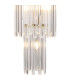 Delmar 61cm Tall Pendant 17 Light E14 Polished Nickel/Clear Glass Item Weight: 21.8kg-7