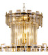 Delmar 81cm Tall Pendant 27 Light E14 French Gold/Champagne Glass Item Weight: 35kg-6