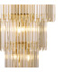 Delmar 81cm Tall Pendant 27 Light E14 French Gold/Champagne Glass Item Weight: 35kg-8