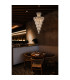 Delmar 81cm Tall Pendant 27 Light E14 French Gold/Clear Glass Item Weight: 35kg-4