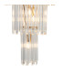 Delmar 81cm Tall Pendant 27 Light E14 French Gold/Clear Glass Item Weight: 35kg-10