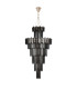 Delmar 81cm Tall Pendant 27 Light E14 French Gold/Smoke Glass Item Weight: 35kg-4