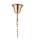 Delmar 81cm Tall Pendant 27 Light E14 French Gold/Smoke Glass Item Weight: 35kg-5