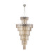 Delmar 81cm Tall Pendant 27 Light E14 Polished Nickel/Champagne Glass Item Weight: 35kg-4