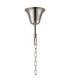 Delmar 81cm Tall Pendant 27 Light E14 Polished Nickel/Champagne Glass Item Weight: 35kg-5