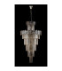 Delmar 81cm Tall Pendant 27 Light E14 Polished Nickel/Champagne Glass Item Weight: 35kg-9